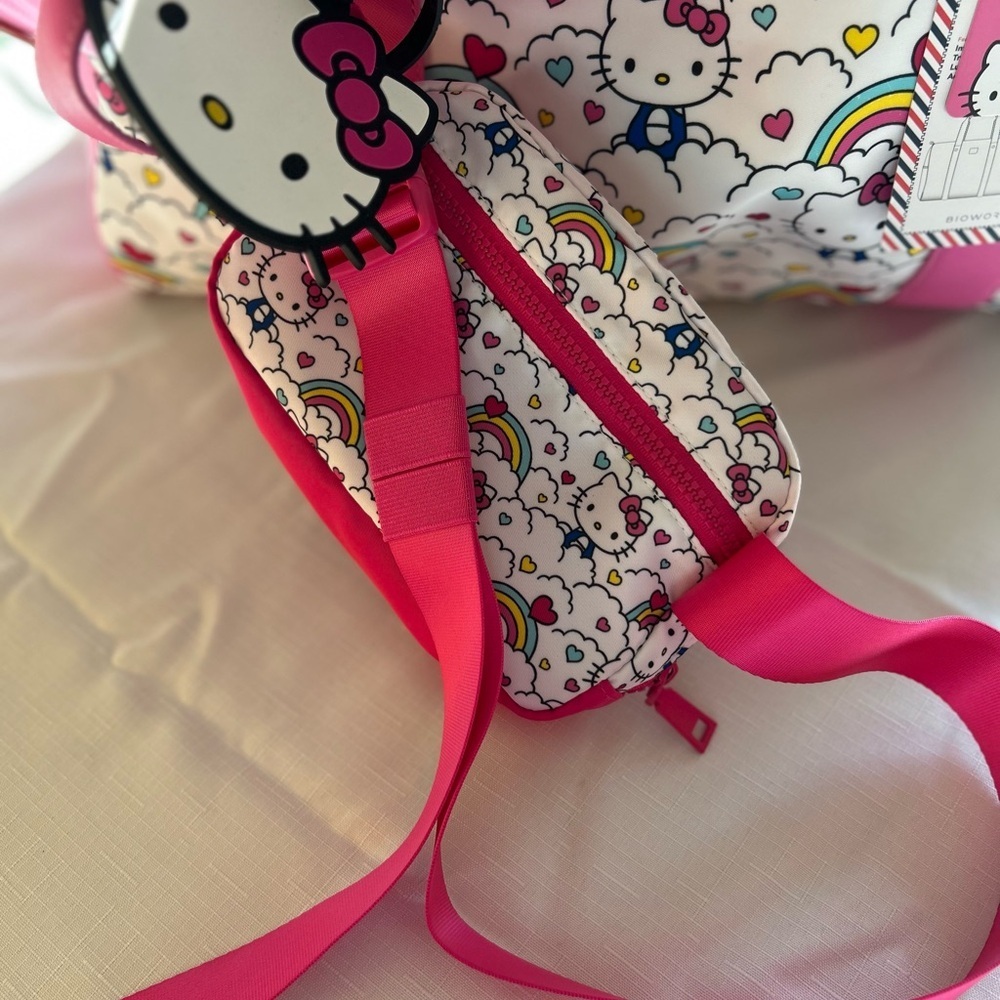 Hello Kitty Rainbow Bag Bundle - Pink and White - Picture 4 of 16